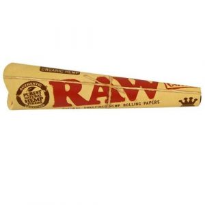 RAW Organic Pre-Rolled King Size Cones - 3 x 32