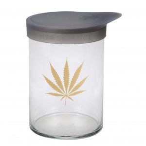 420 Science Wide Mouth Jar - Gold Leaf - Small