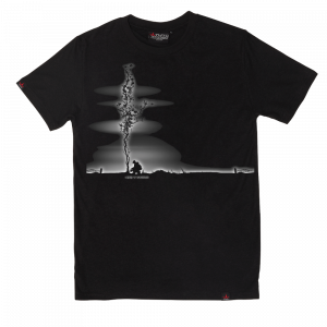 Herb N Warrior - Men's Hemp/Cotton T-Shirt - Black - XXXL