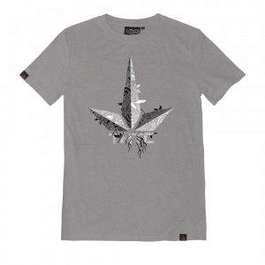 Aztec - Men's Hemp/Cotton T-Shirt - Grey - XXXL