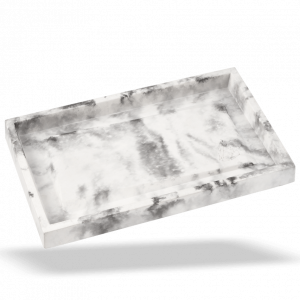 Ascend - Concrete Rolling Tray - Pink Marble