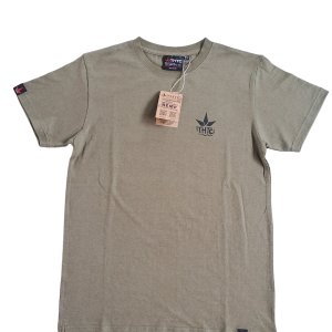 Tribes Unfuck The World - Premium Weight Hemp/Cotton T-Shirt - Mens - Army Green - S