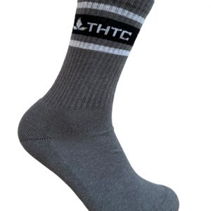 THTC Socks - Mens - Dark Grey/White/Black